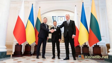 Президенти України, Польщі і Литви почали саміт "Люблінського трикутника" в Гуті
