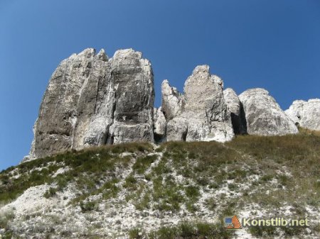До 90-річчя Донецької області… Туристичні пам'ятки: Крейдова скеля в Білокузьминівці